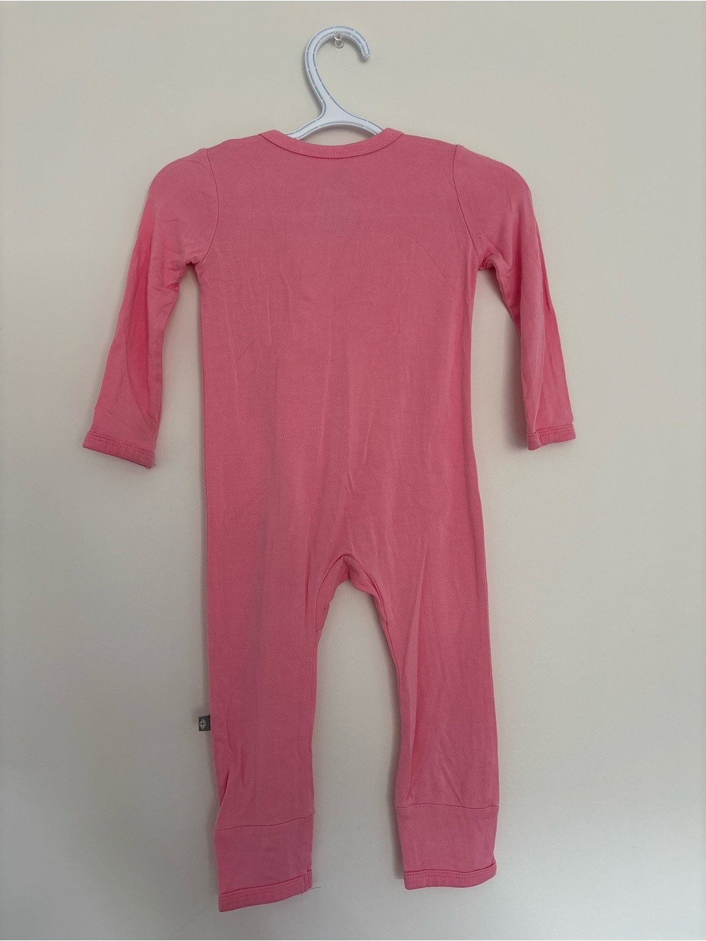Kyte Baby Zippered Romper in Rose - Picture 2 of 3